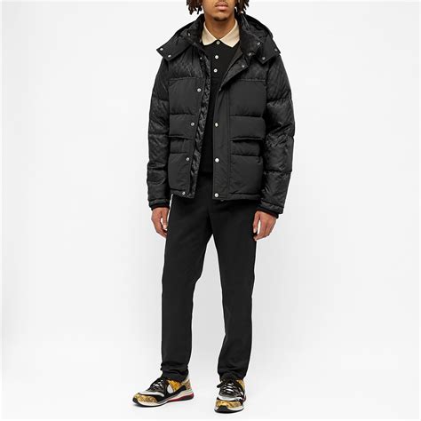 gucci down jacket black|gucci jacket price.